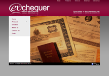 Exchequer Print Security